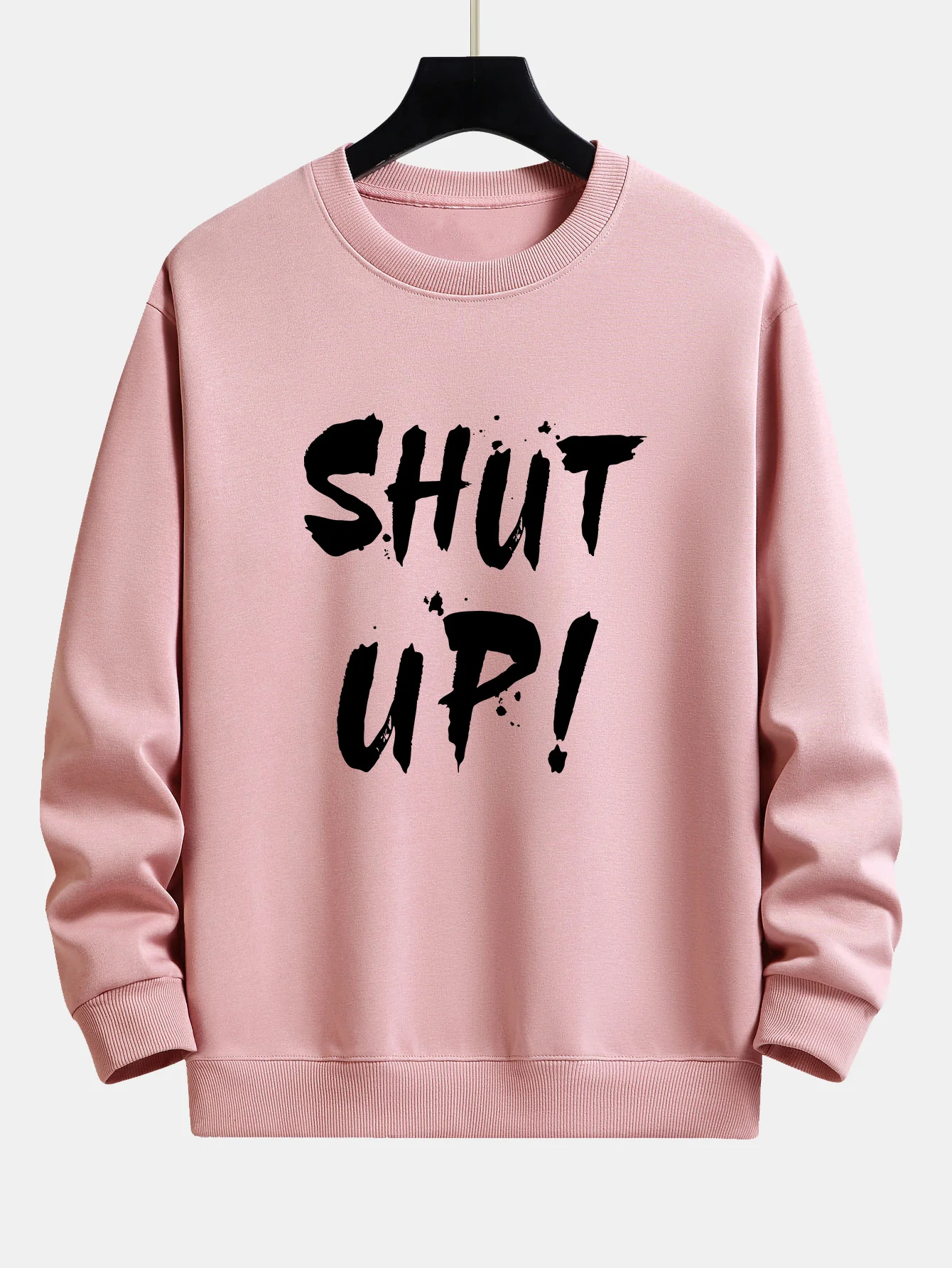 Shut Up Print Relax Fit Sweatshirt - Image 9