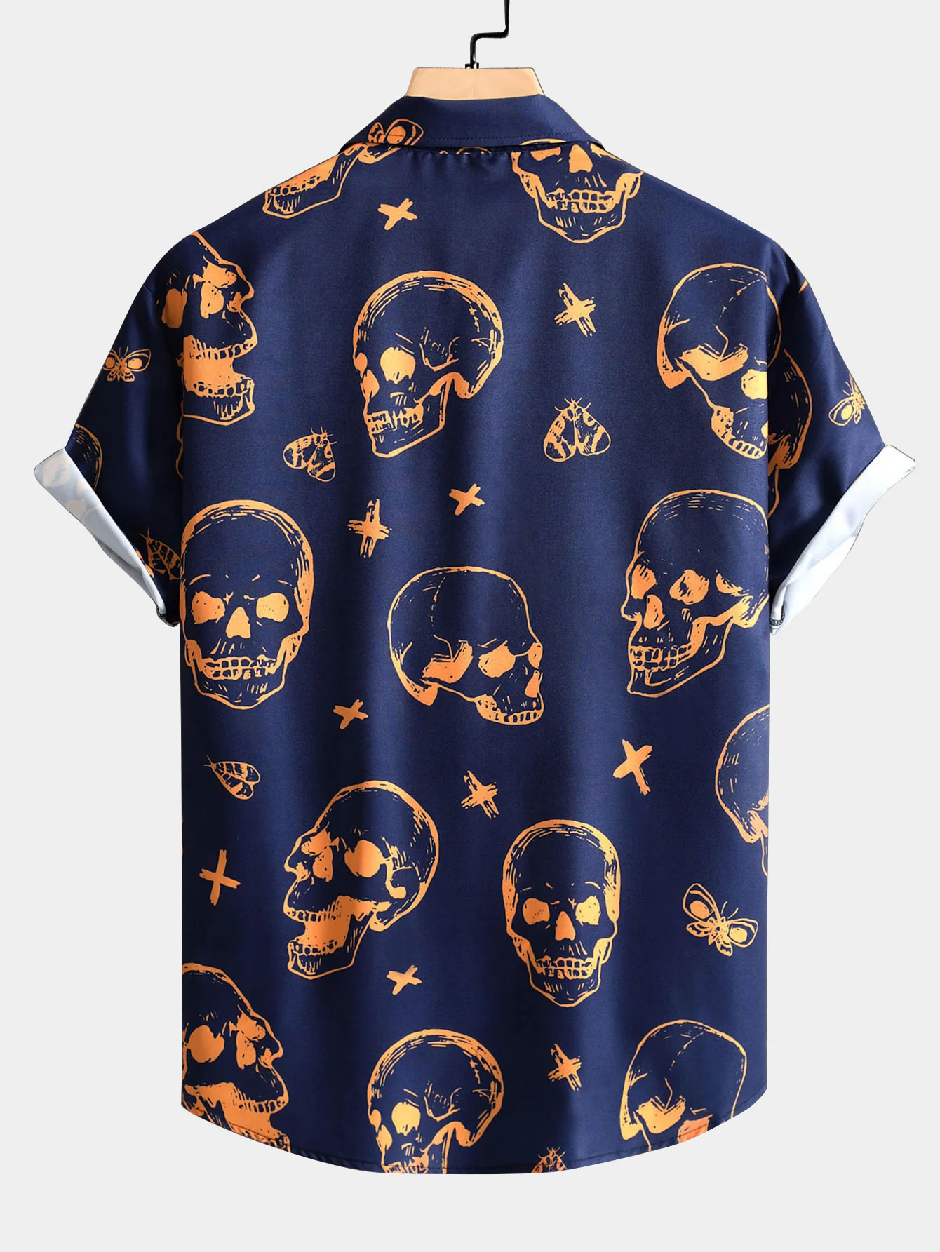 Skull Print Button-Up Hemd - Image 2
