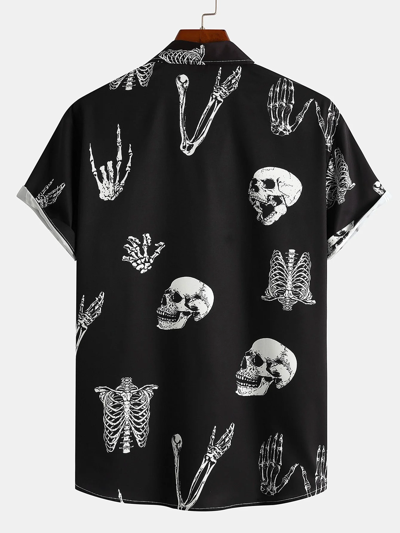 Hemd mit Totenkopf-Print - Image 2