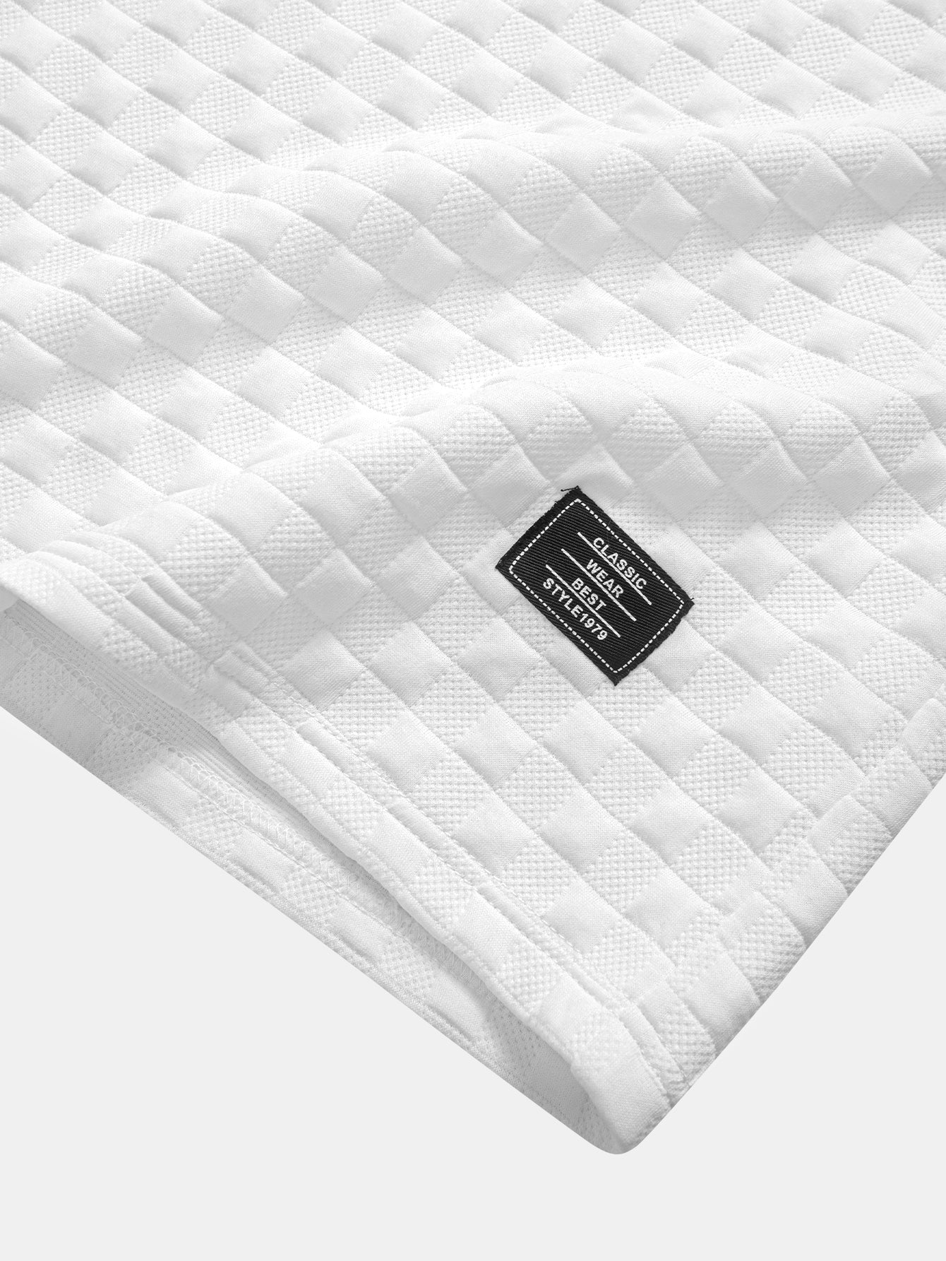 Ärmelloses Schachbrett-T-Shirt - Image 9