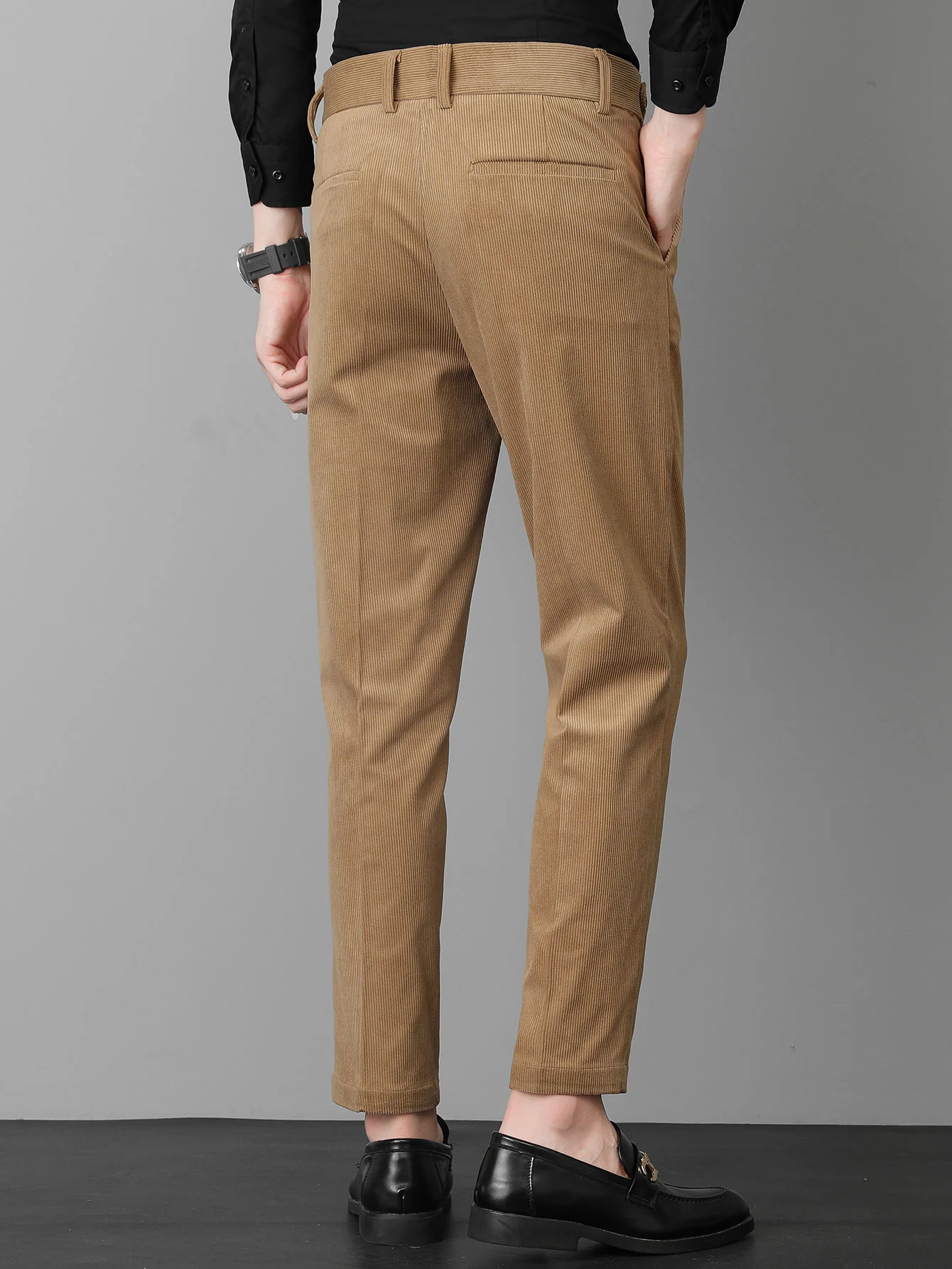 Schlanke Passform Cordhosen Naples - Image 4