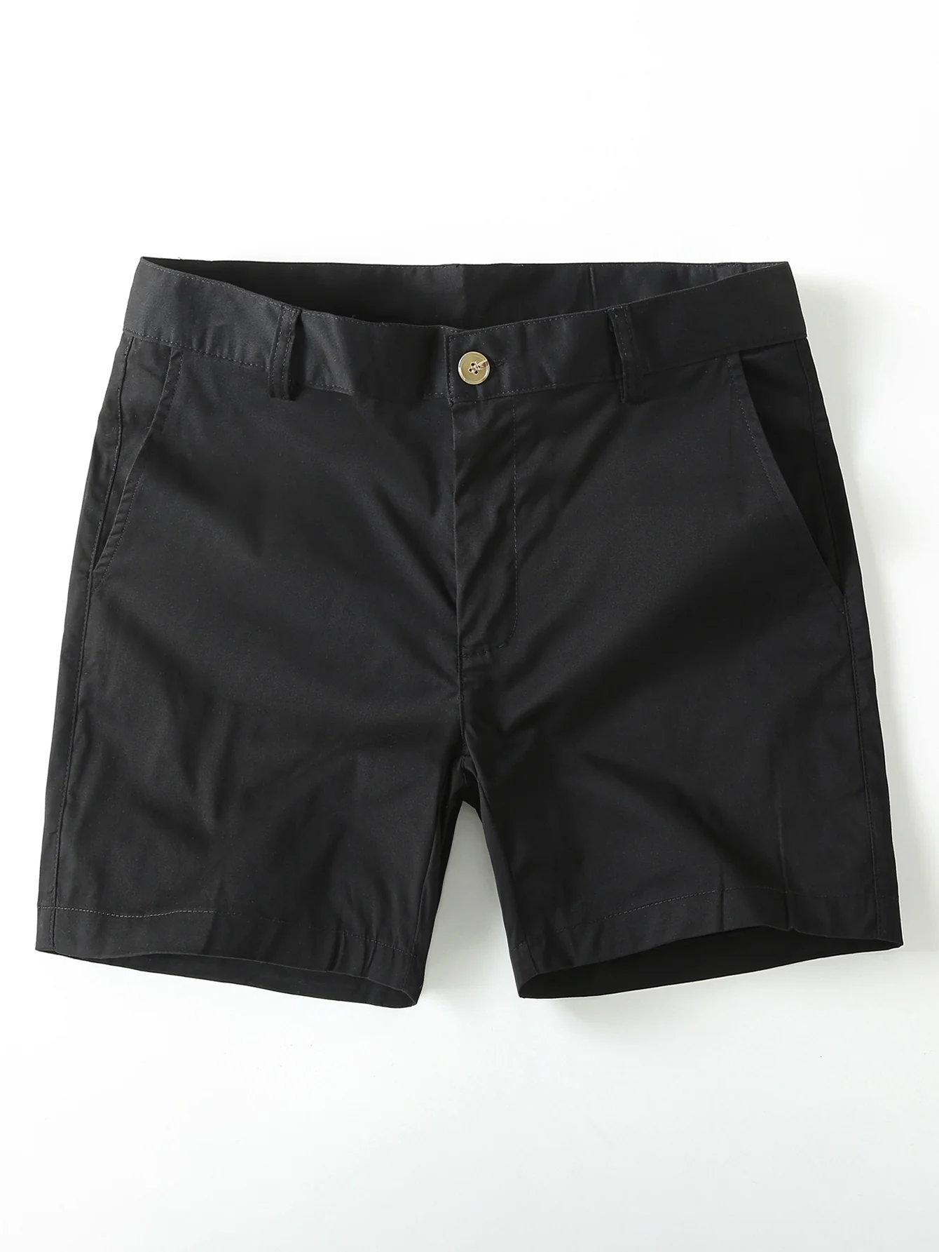 Slim Fit Cotton Chino 5" Shorts - Image 3