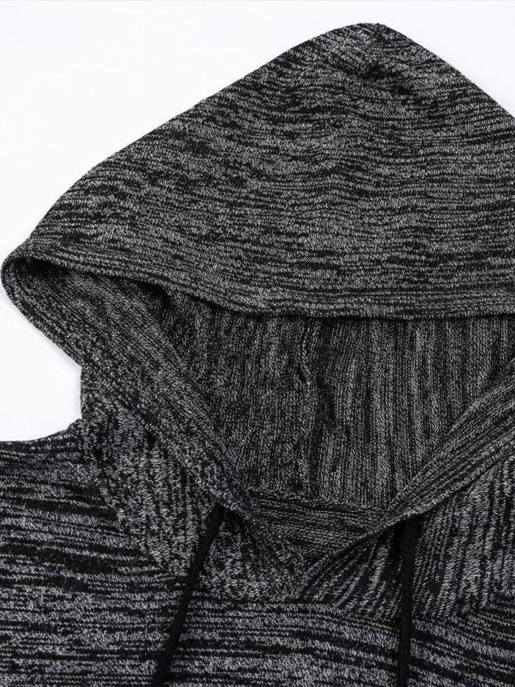 Slim Fit Strick-Hoodie - Image 10