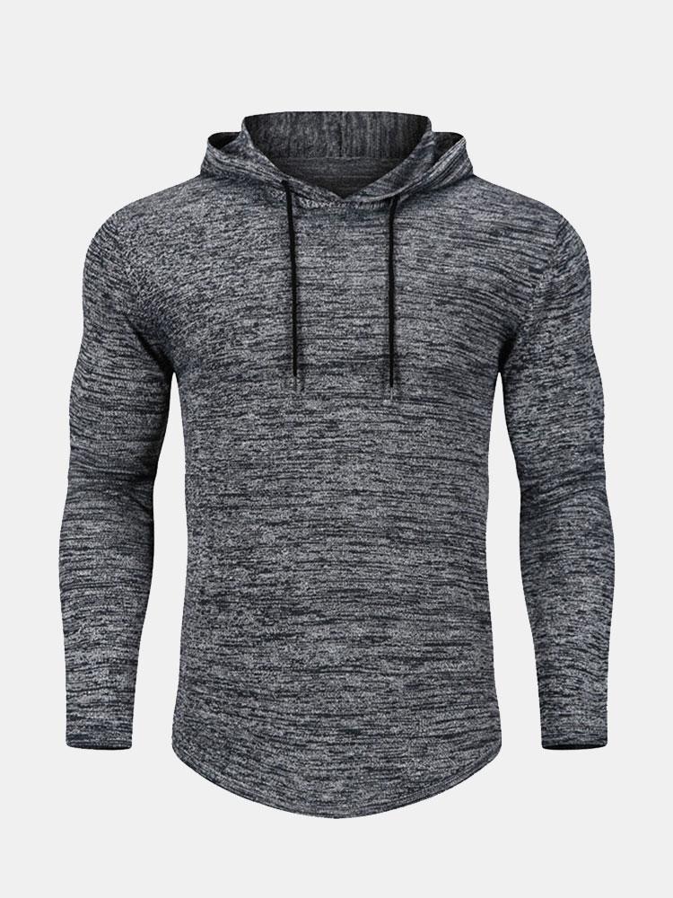 Slim Fit Strick-Hoodie - Image 5