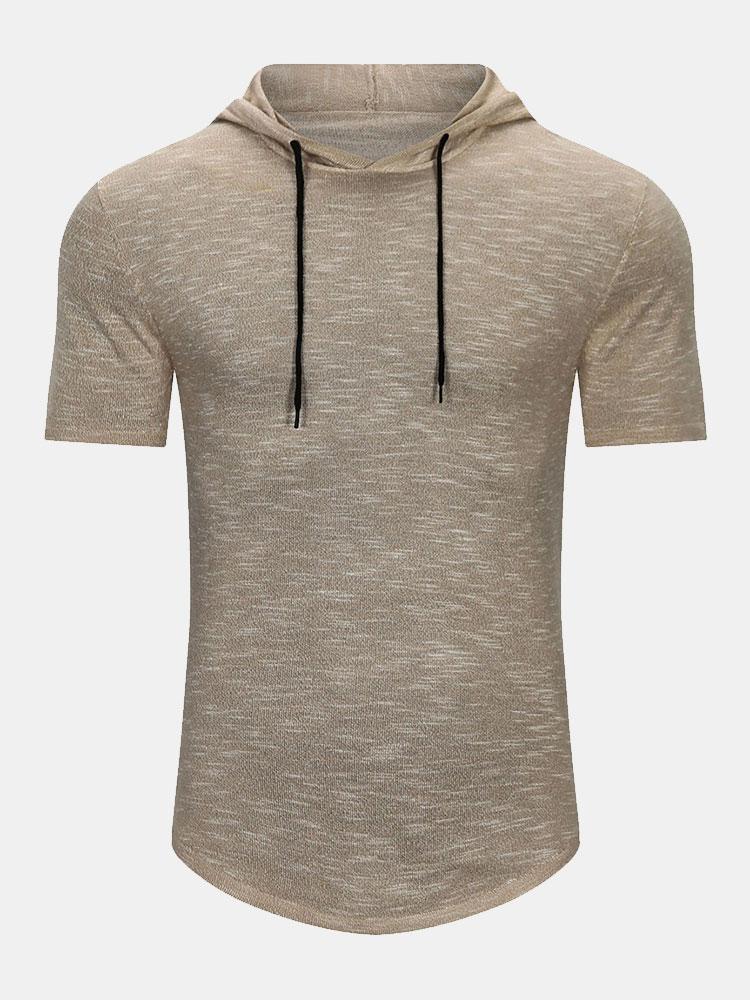 Slim Fit Strick-Hoodie - Image 5