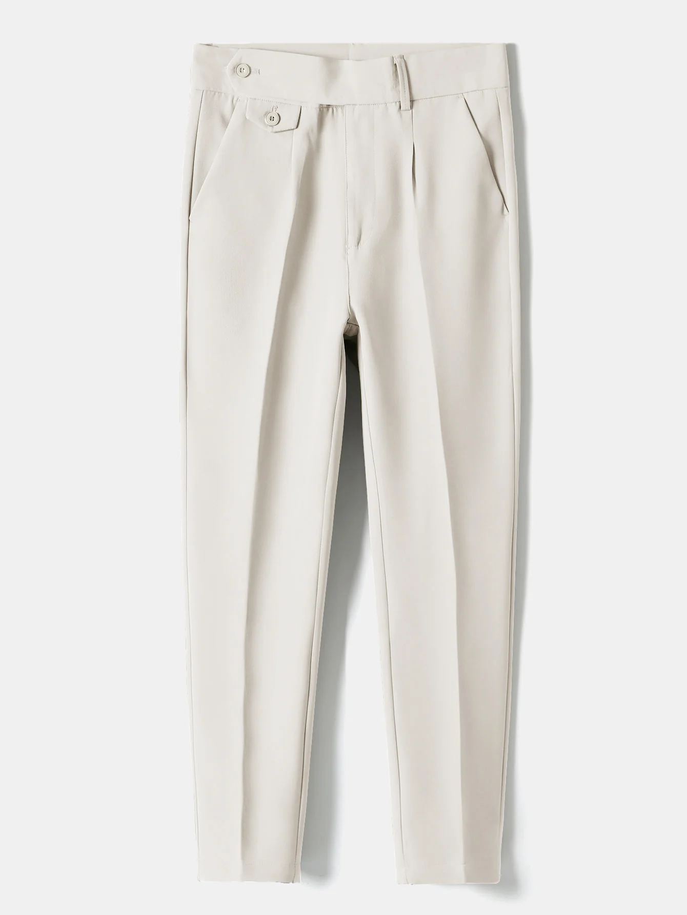 Schlanke, verjüngte, gekürzte Hose - Image 5