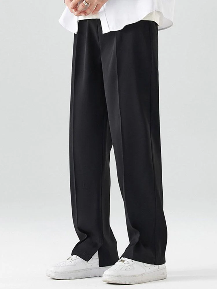 Schlitzsaum Faltenhose - Image 4