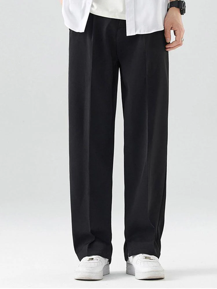 Schlitzsaum Faltenhose - Image 5