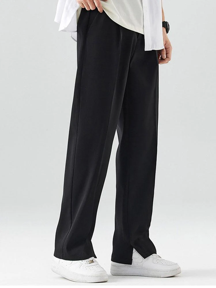 Schlitzsaum Faltenhose - Image 6