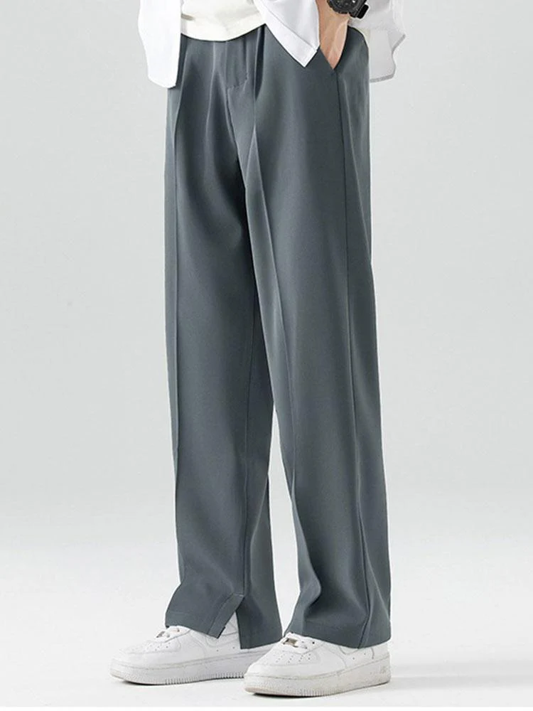Schlitzsaum Faltenhose - Image 7