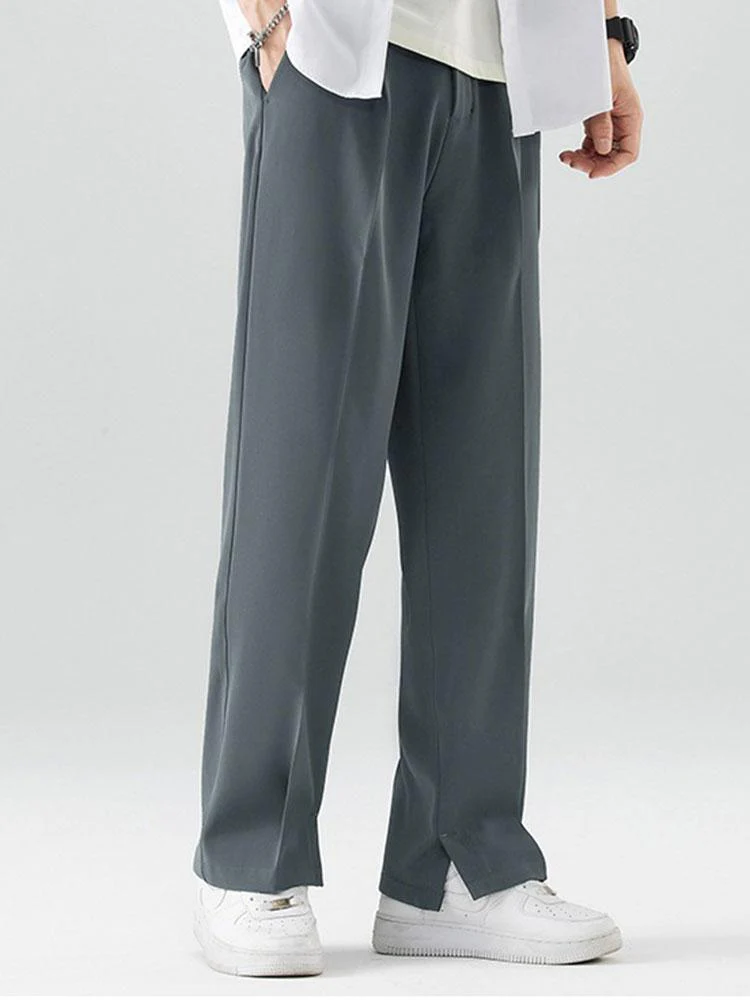 Schlitzsaum Faltenhose - Image 8