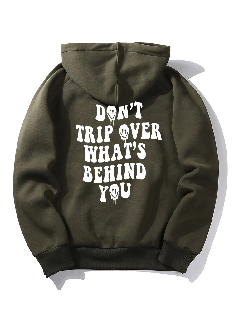 Slogan Rückendruck Hoodie - Image 11