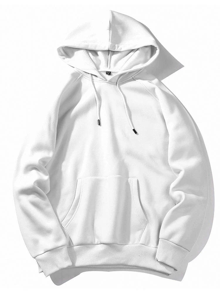 Slogan Rückendruck Hoodie - Image 2