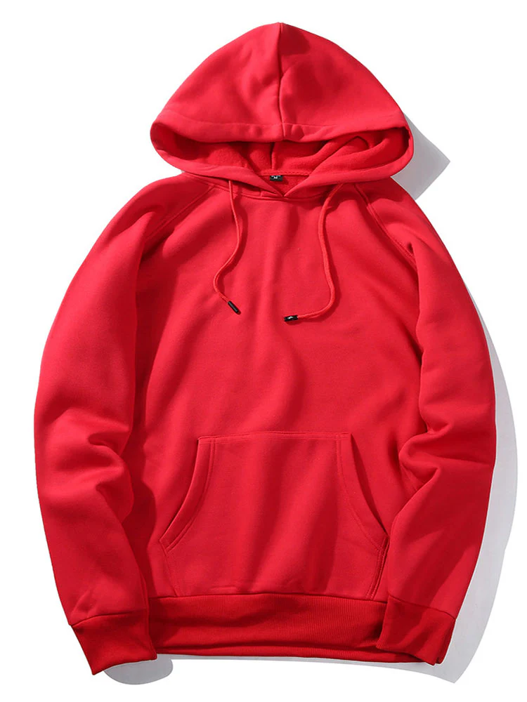 Slogan Rückendruck Hoodie - Image 4