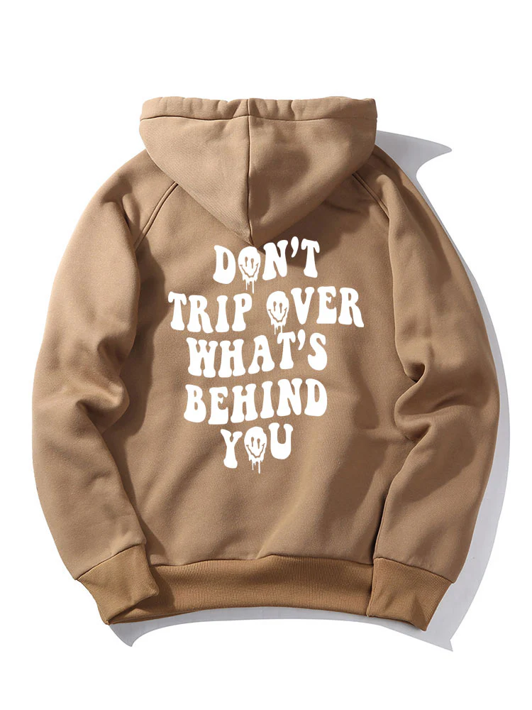 Slogan Rückendruck Hoodie - Image 7