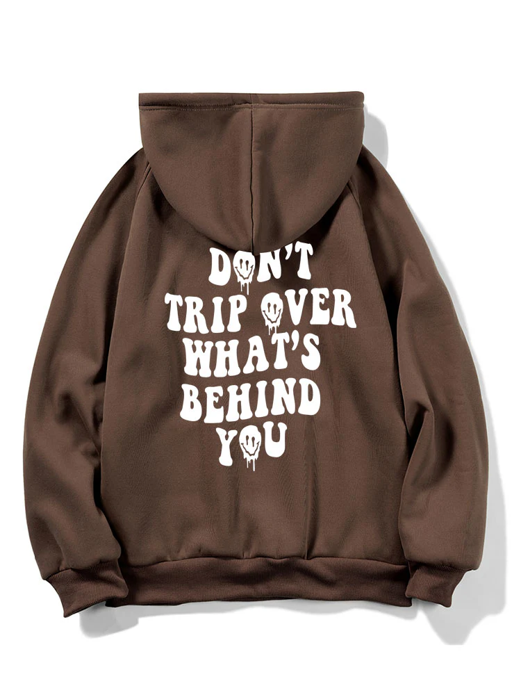 Slogan Rückendruck Hoodie - Image 9