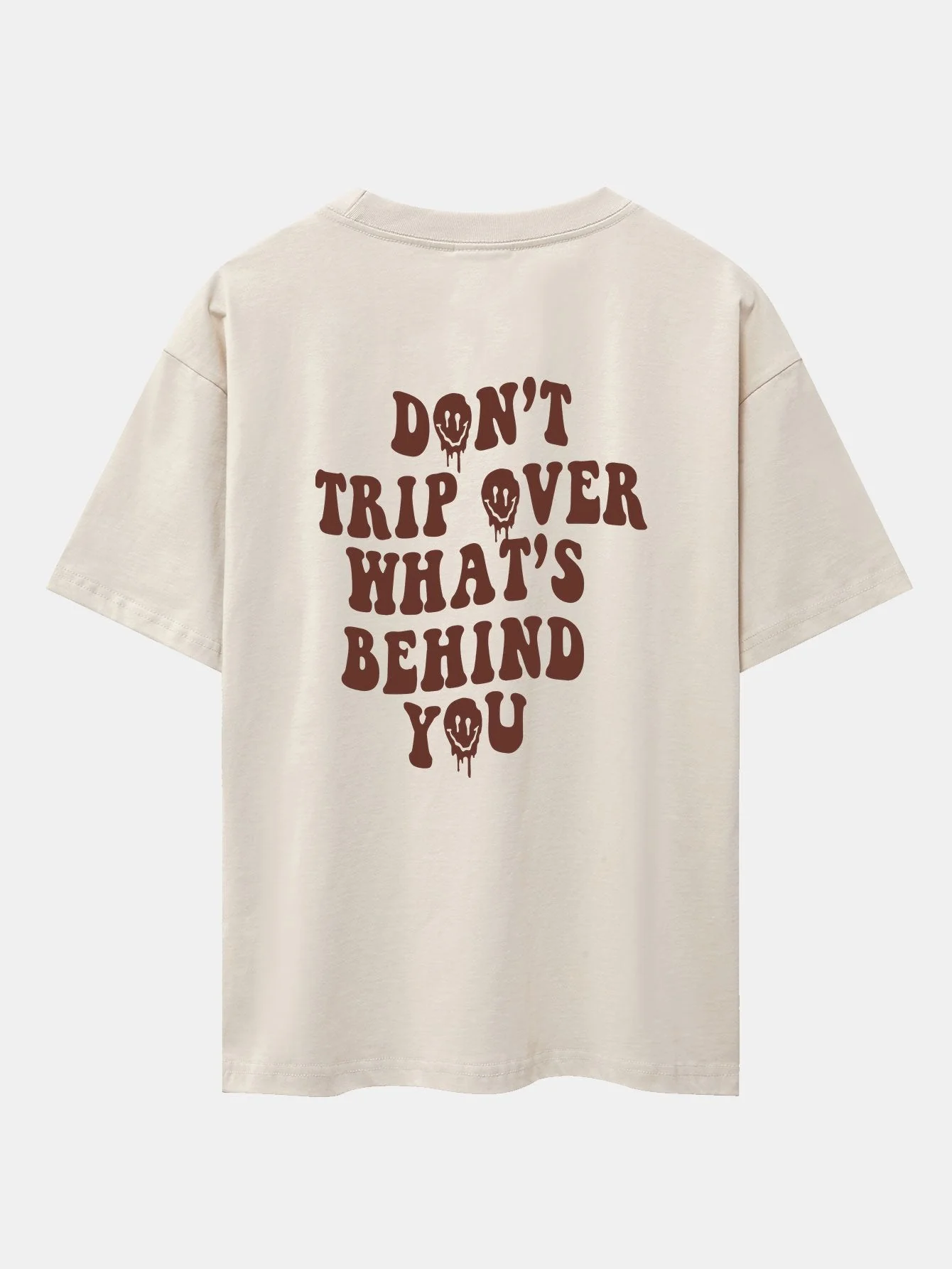 Slogan Rückenprint Oversize T-Shirt & Cordshorts - Image 5