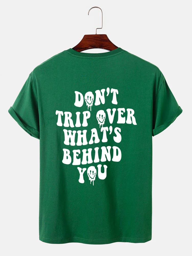 Slogan Rückendruck T-Shirt - Image 5