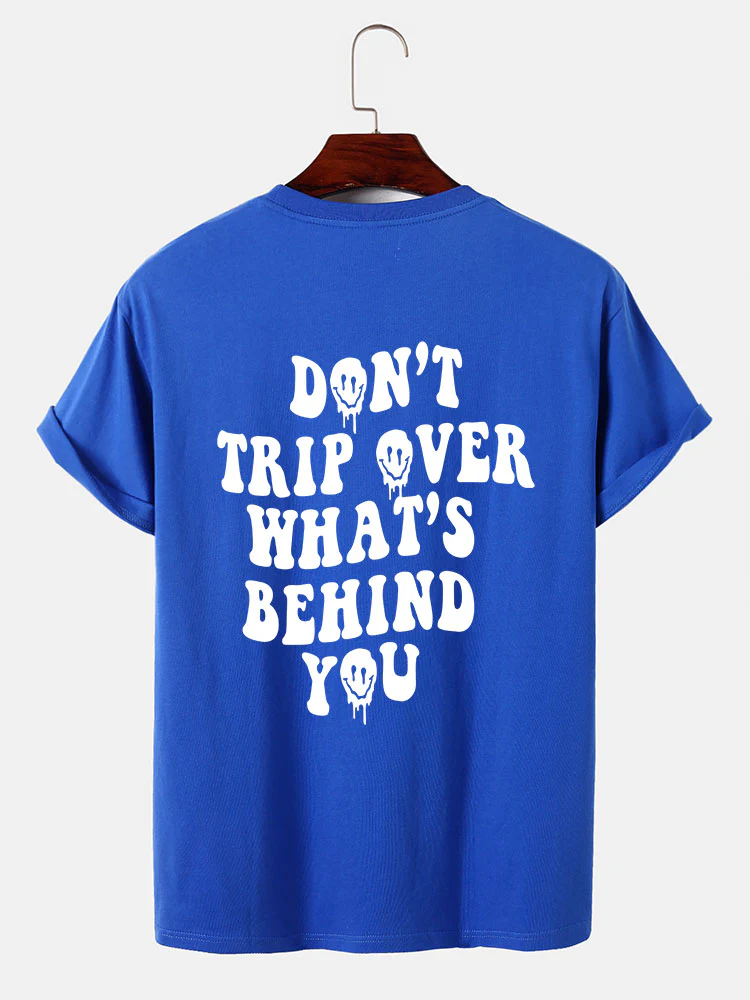 Slogan Rückendruck T-Shirt - Image 7