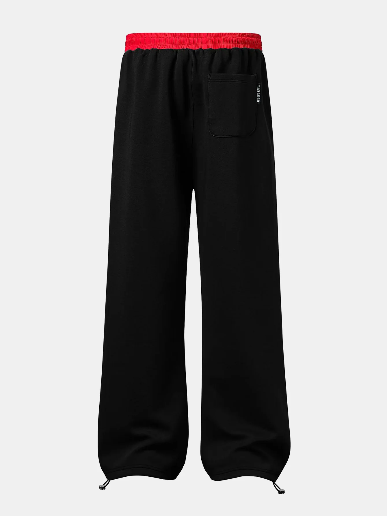 Slogan Druck Gerade Bein Weite Sweatpants - Image 3