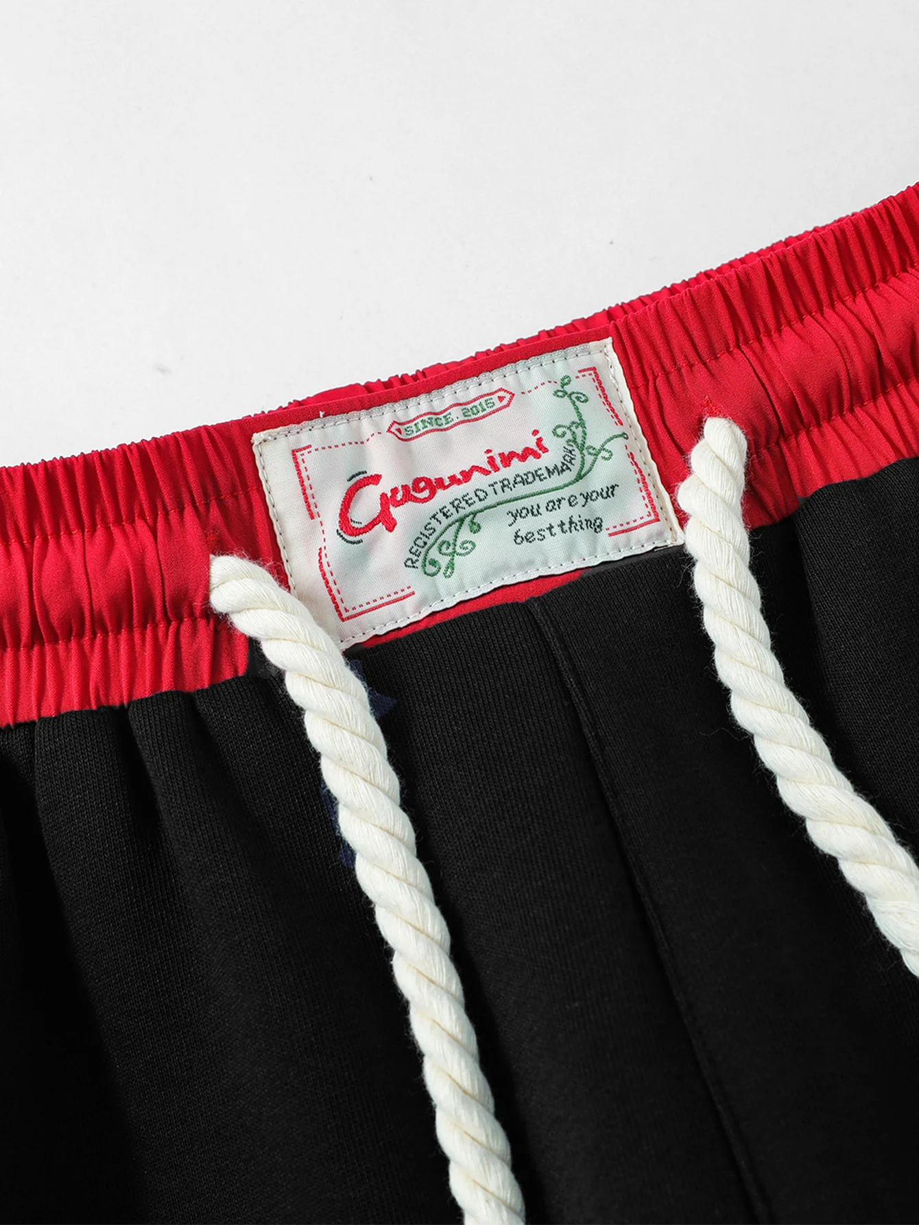 Slogan Druck Gerade Bein Weite Sweatpants - Image 6