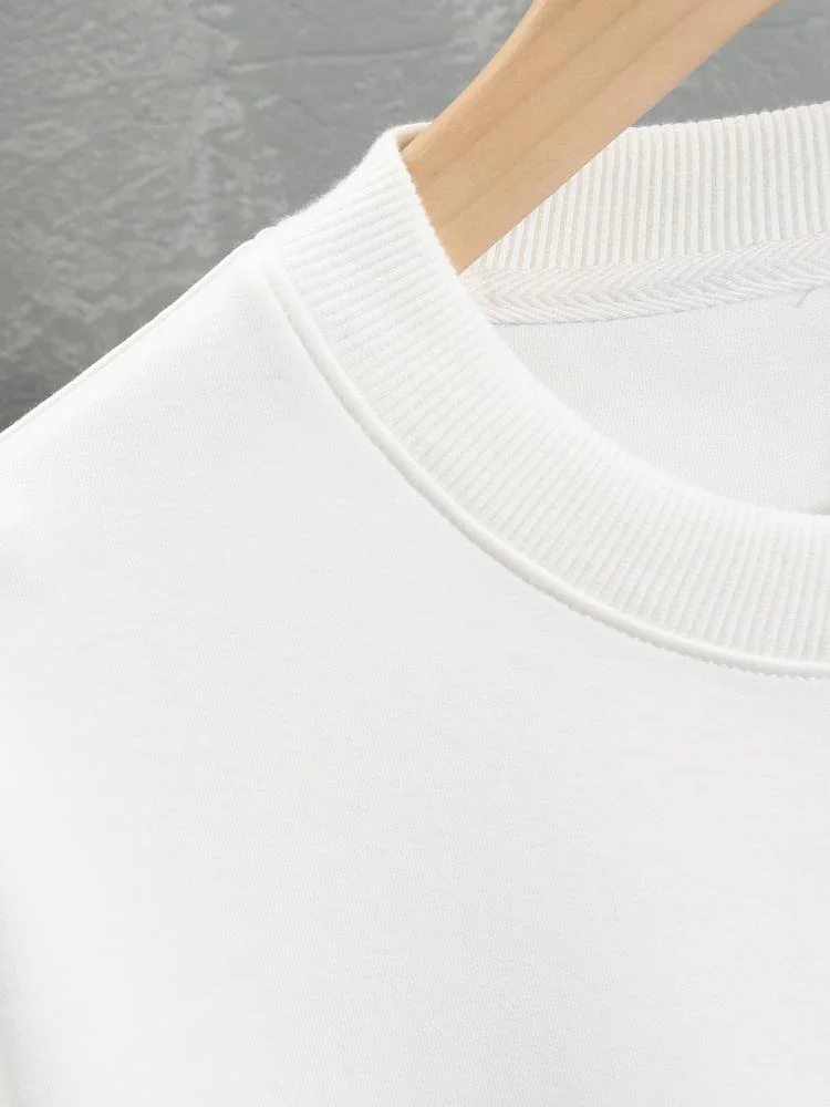 Slogan Druck Sweatshirt - Image 5
