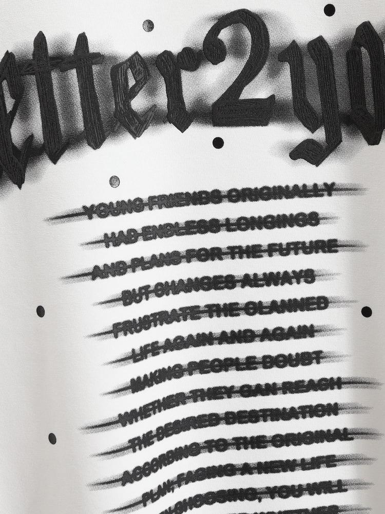 Slogan Druck Sweatshirt - Image 6