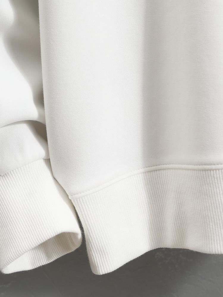 Slogan Druck Sweatshirt - Image 7