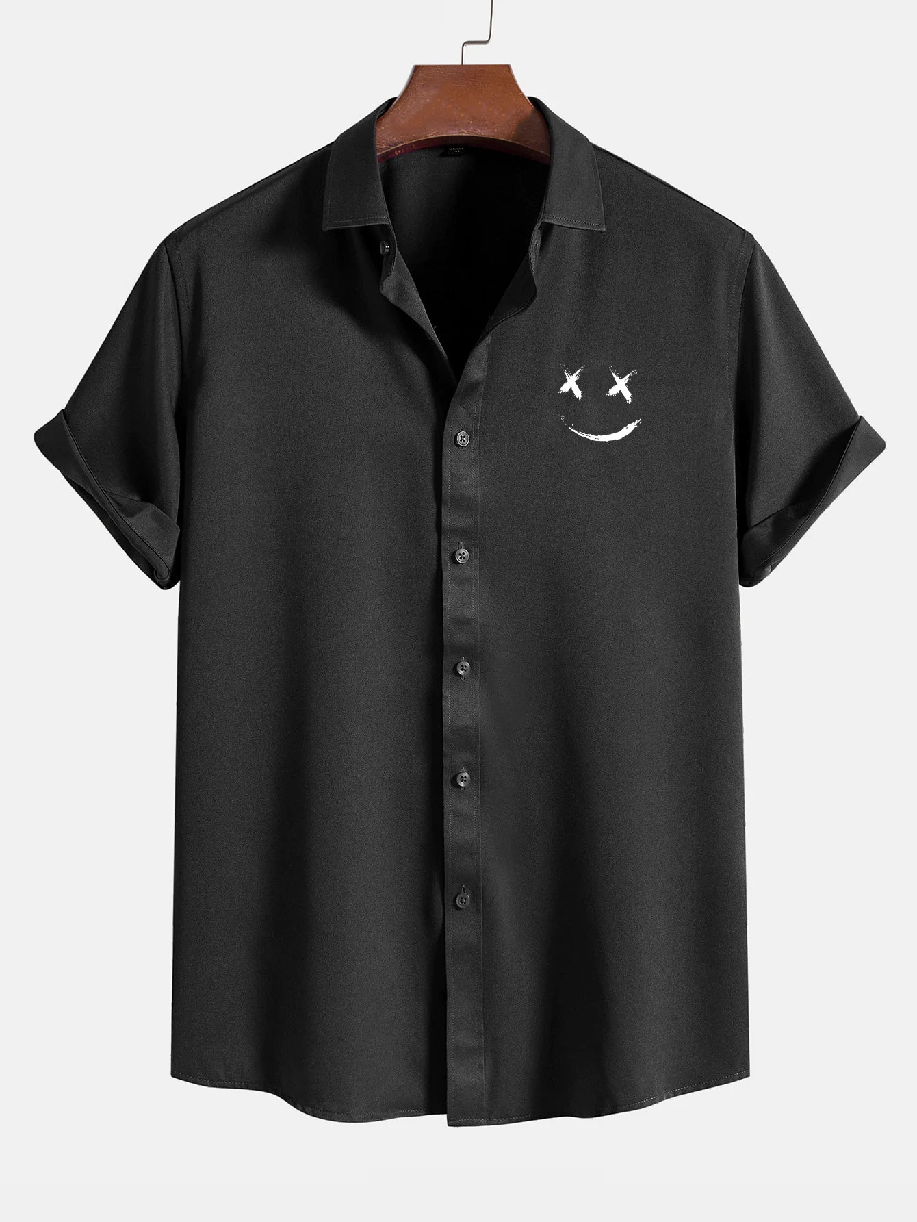 Smile Face Grafik T-Shirts - Image 4