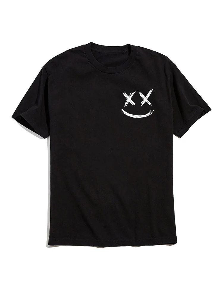 Smile Face Sommer T-Shirts - Image 3