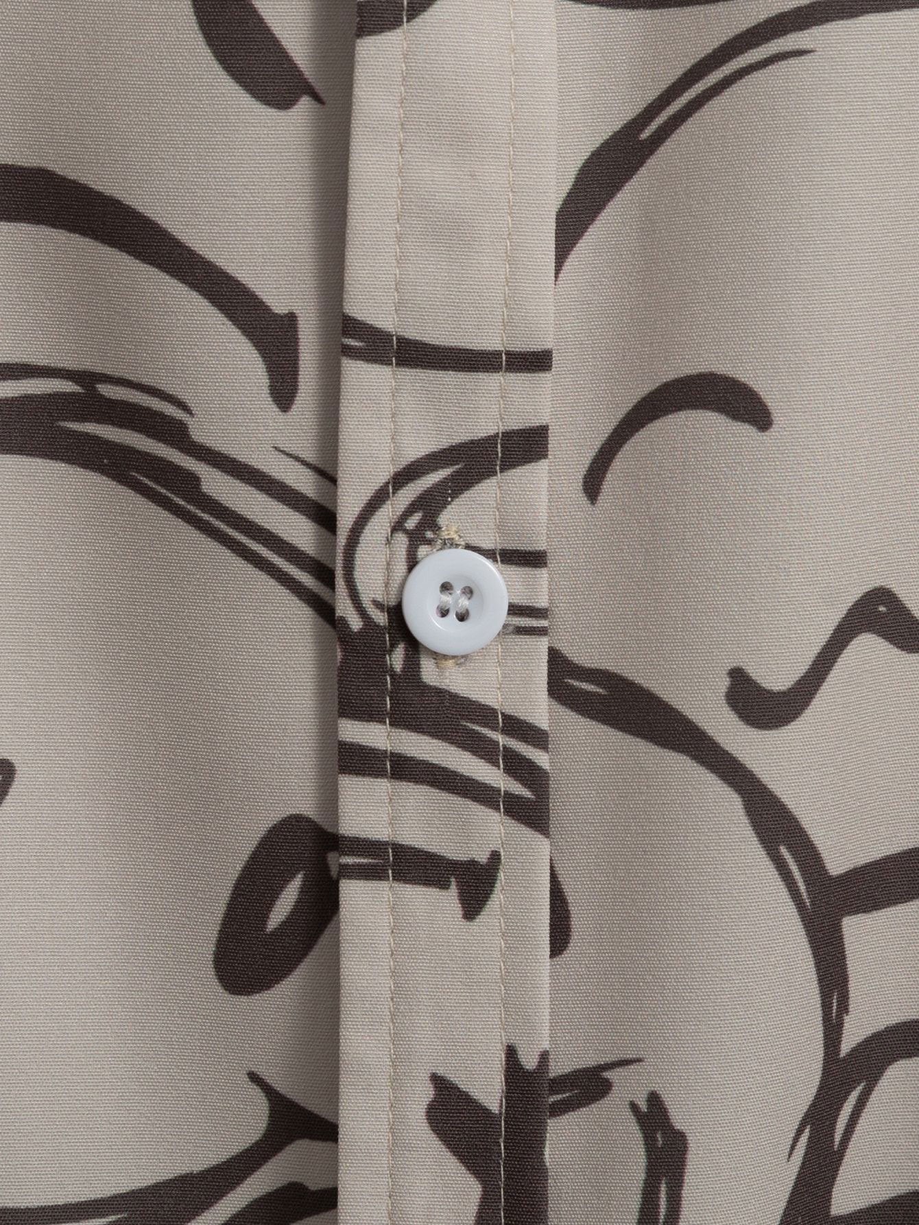 Smiley Print Hemd mit Knöpfen - Image 6