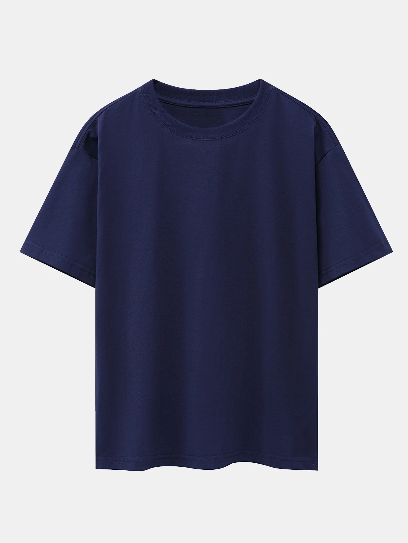 Smiley Slogan Rückenprint Drop Shoulder Oversize T-Shirt - Image 22