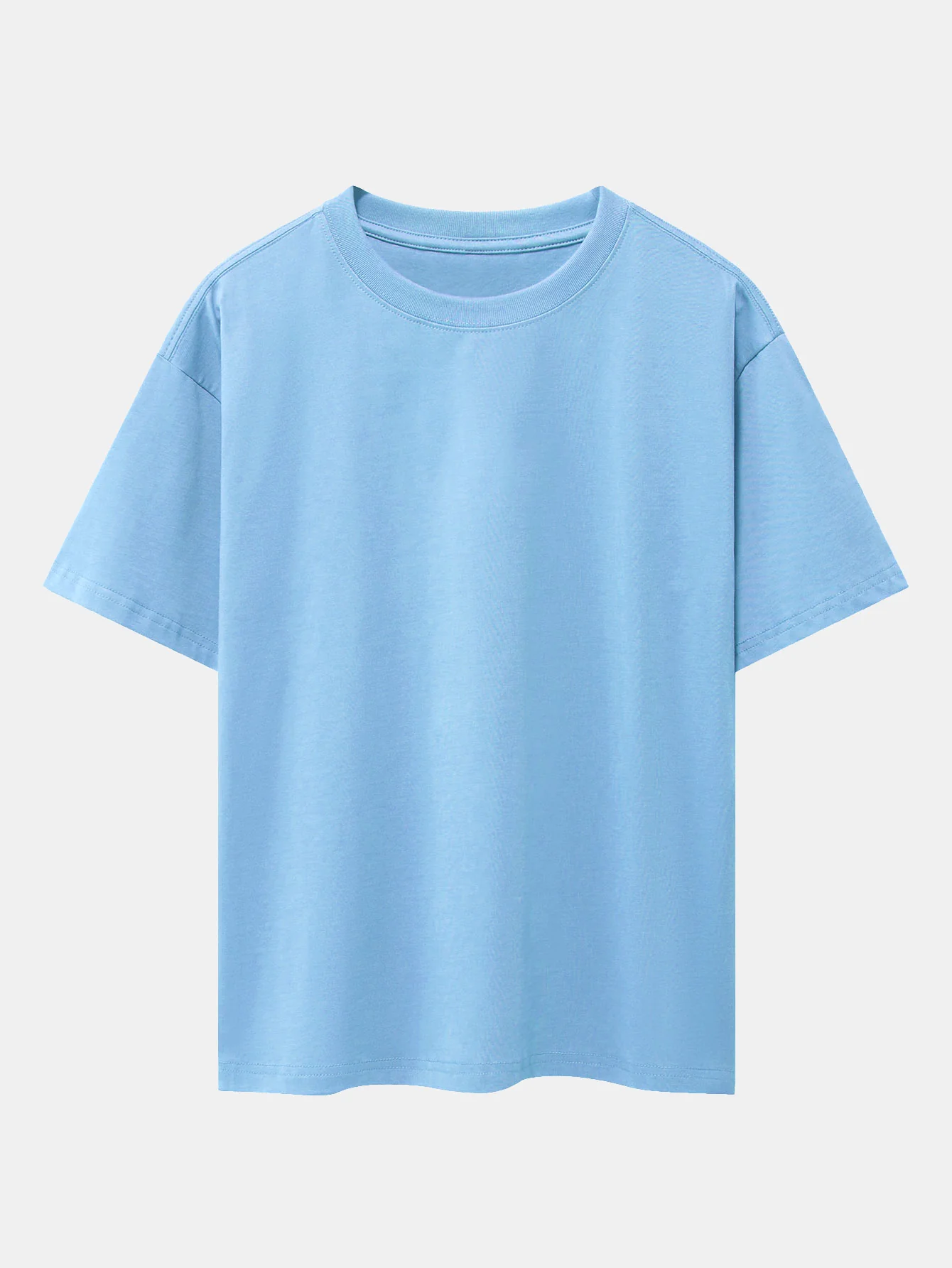 Smiley Slogan Rückenprint Drop Shoulder Oversize T-Shirt - Image 16