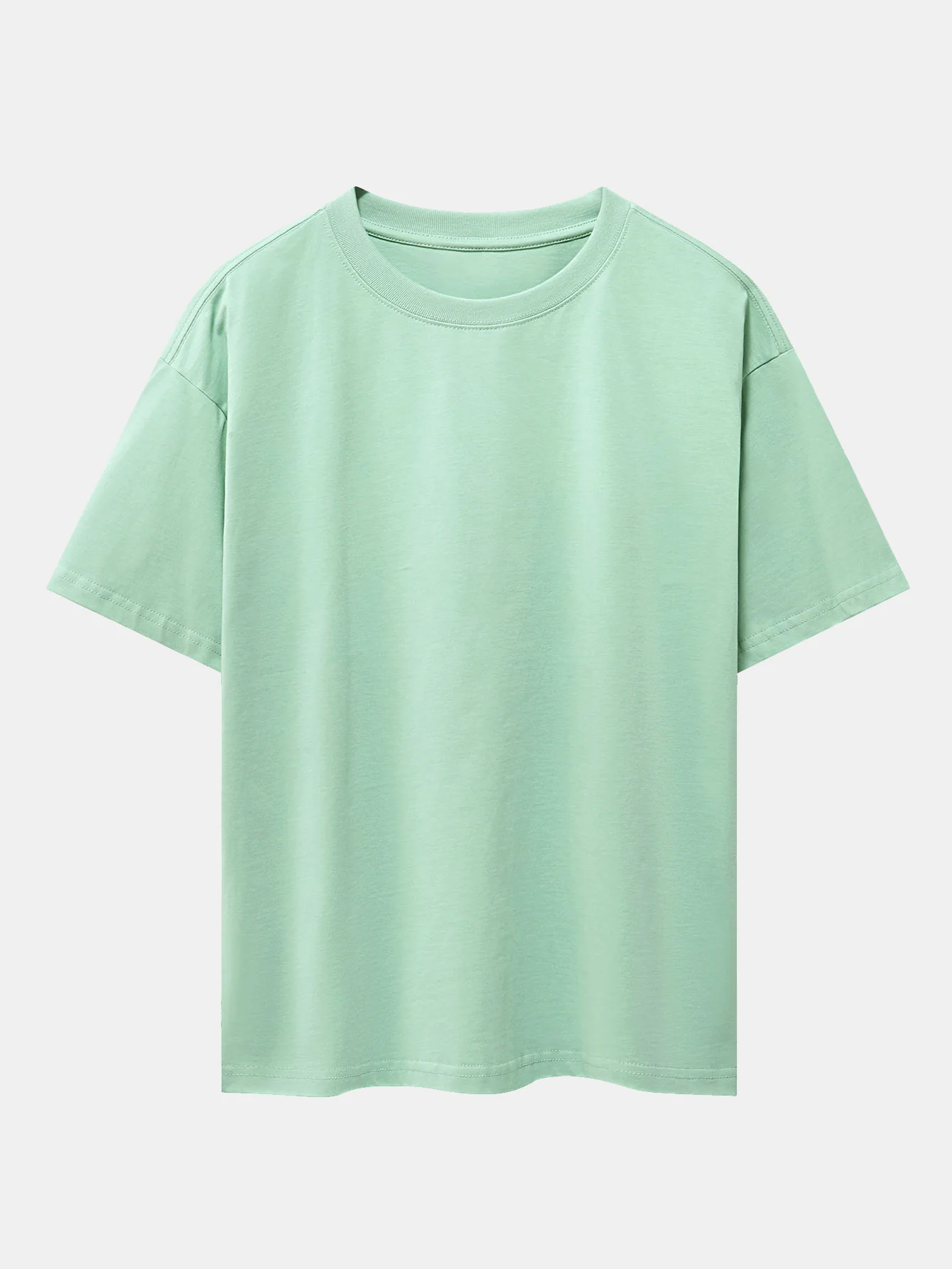 Smiley Slogan Rückenprint Drop Shoulder Oversize T-Shirt - Image 22