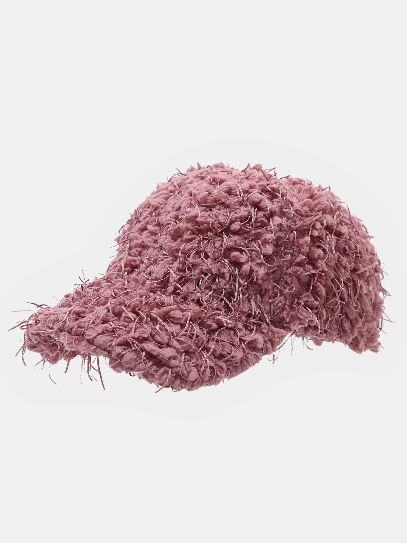 Einfarbige Herbst- und Winterplüsch Mode Baseballmütze Dick Warm Einfach - Image 3