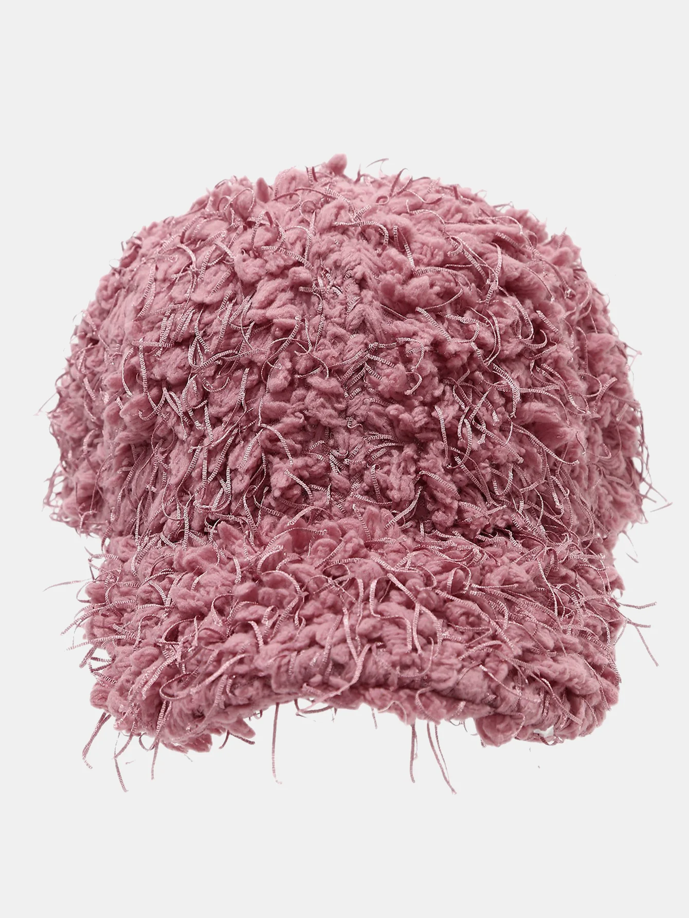 Einfarbige Herbst- und Winterplüsch Mode Baseballmütze Dick Warm Einfach - Image 5