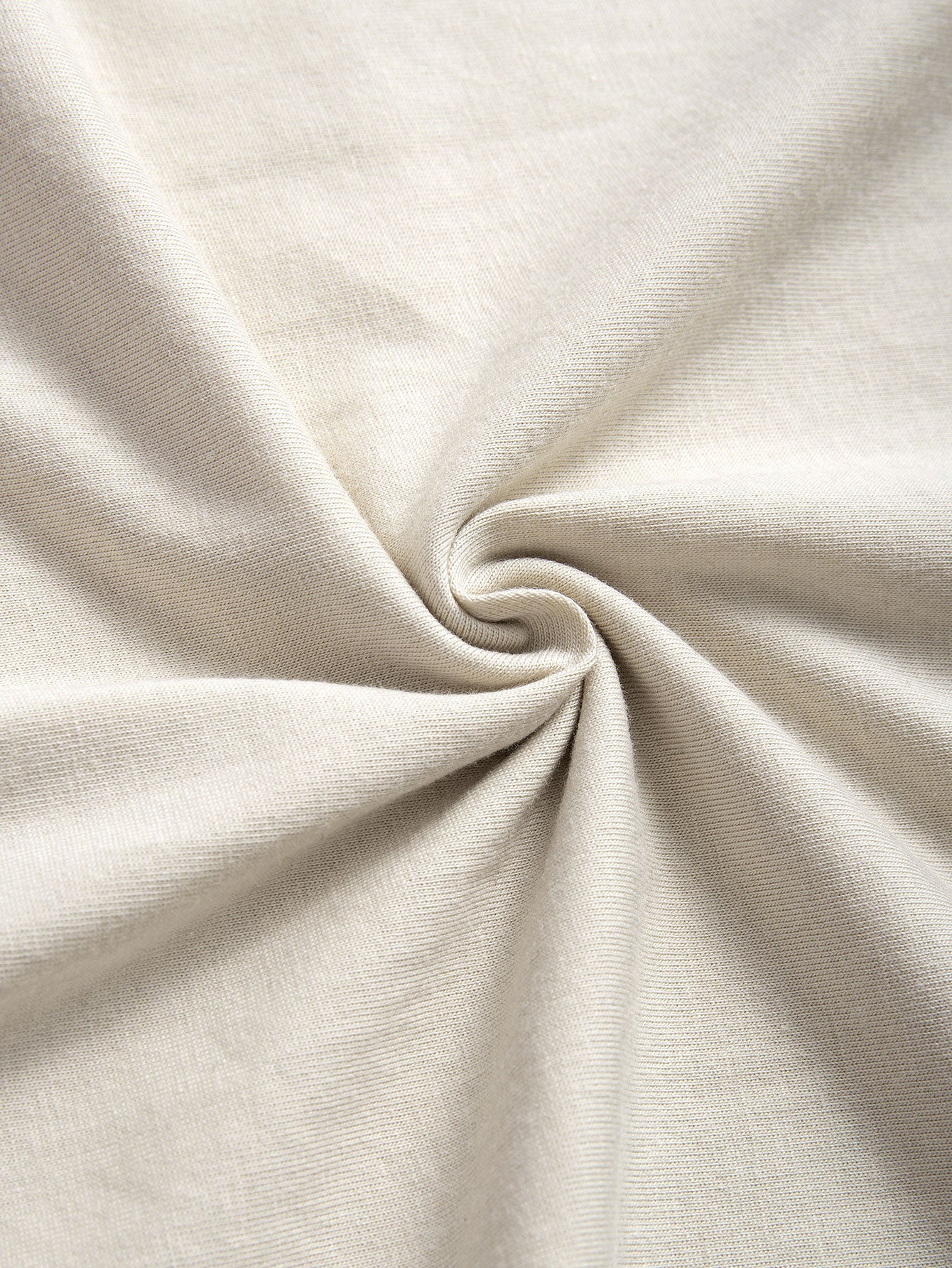 Basic Baumwollbogen-Saum T-Shirt - Image 13