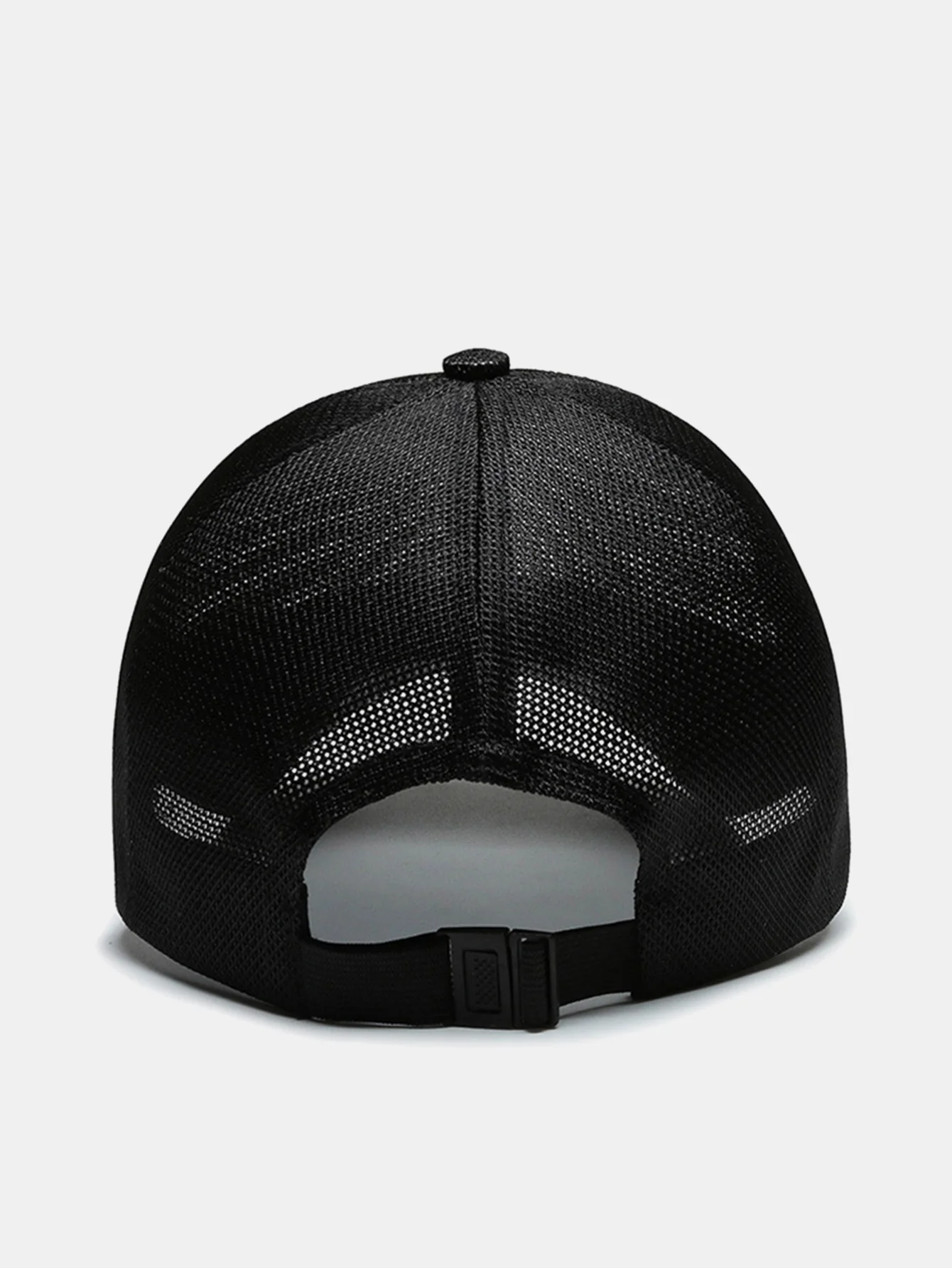 Solid Color Mesh Baseball Cap - Image 6