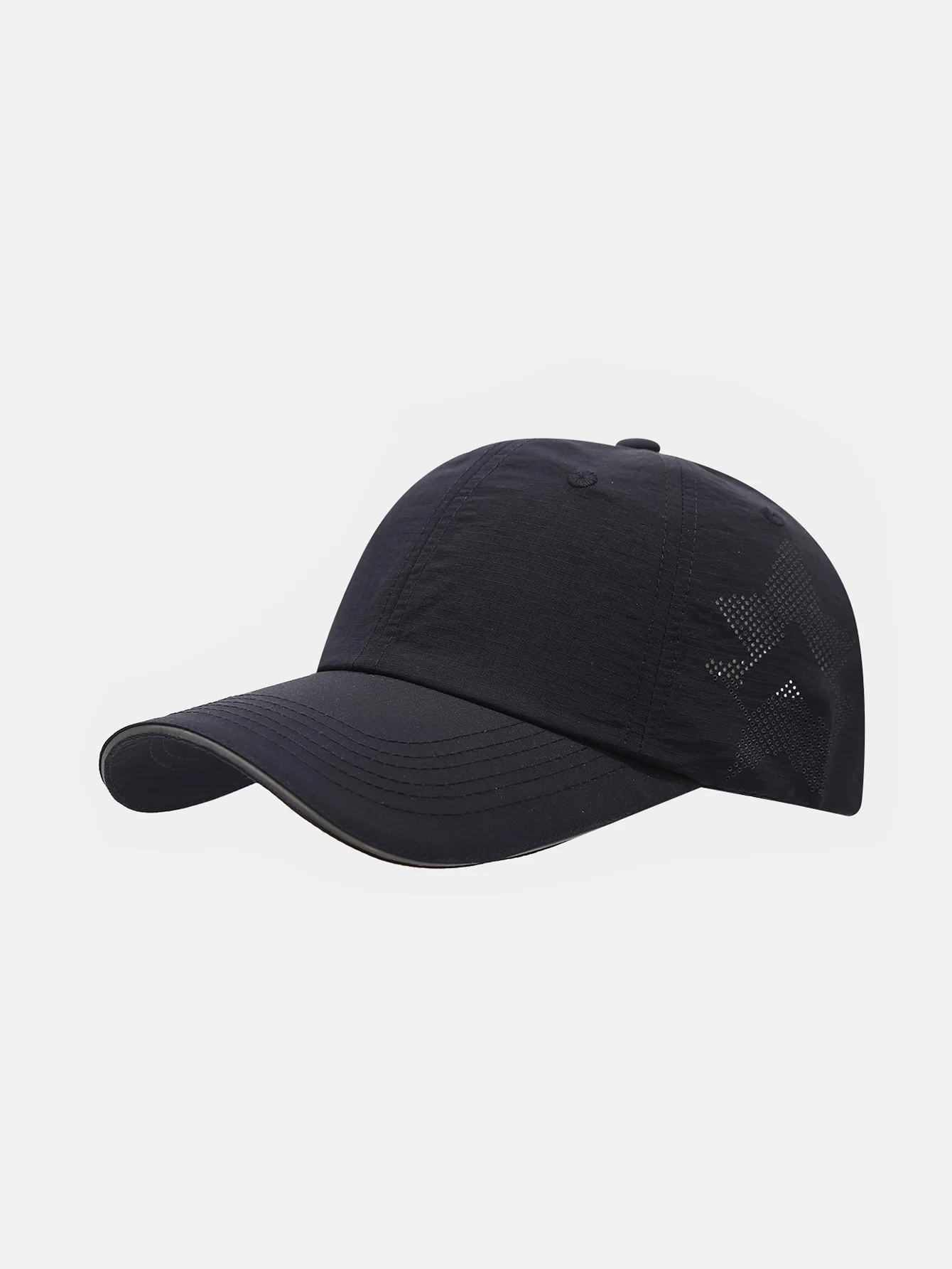 Einfarbige Mesh-Nylon-Baseballmütze - Image 3