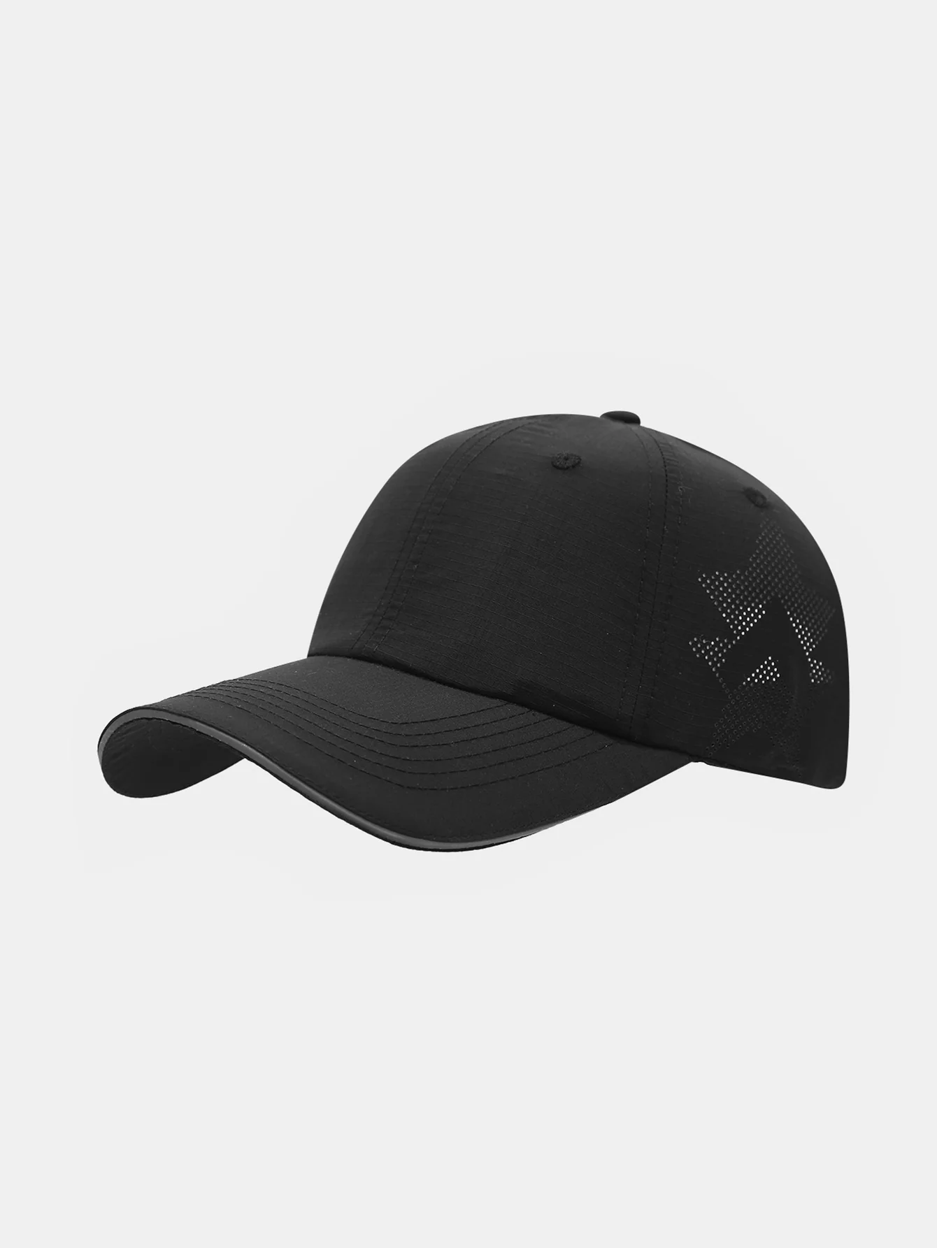 Einfarbige Mesh-Nylon-Baseballmütze - Image 4