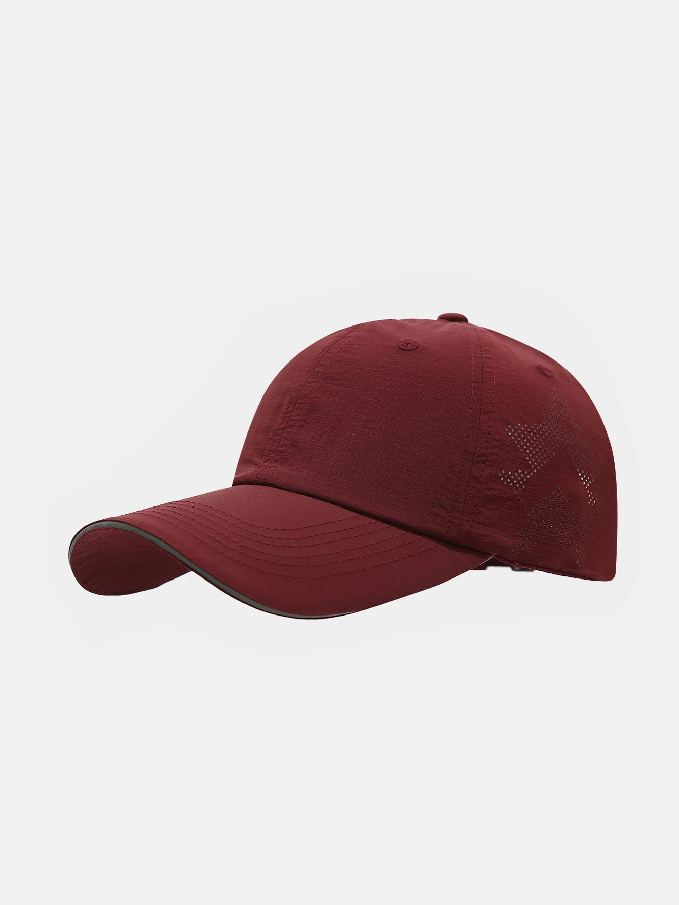 Einfarbige Mesh-Nylon-Baseballmütze - Image 5