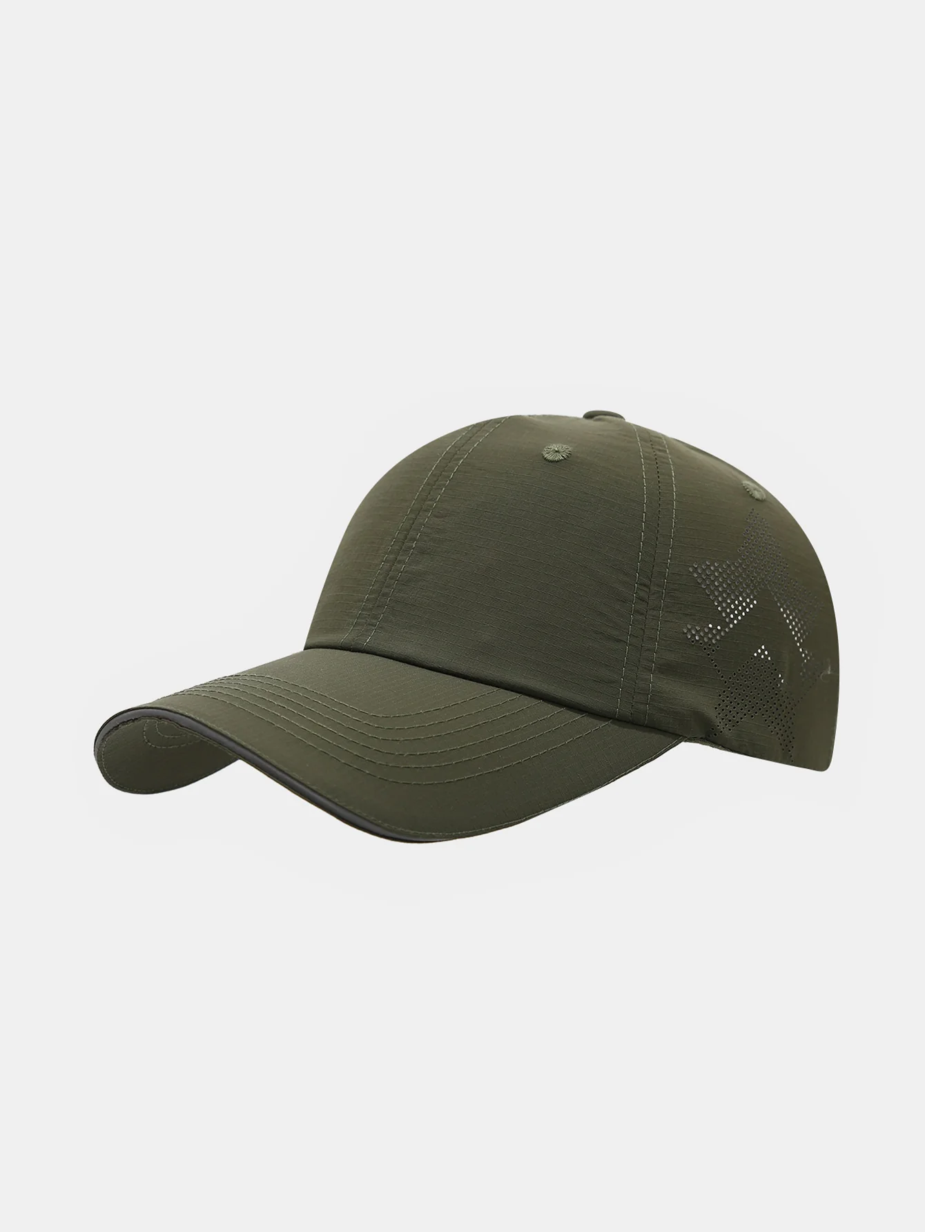 Einfarbige Mesh-Nylon-Baseballmütze - Image 6