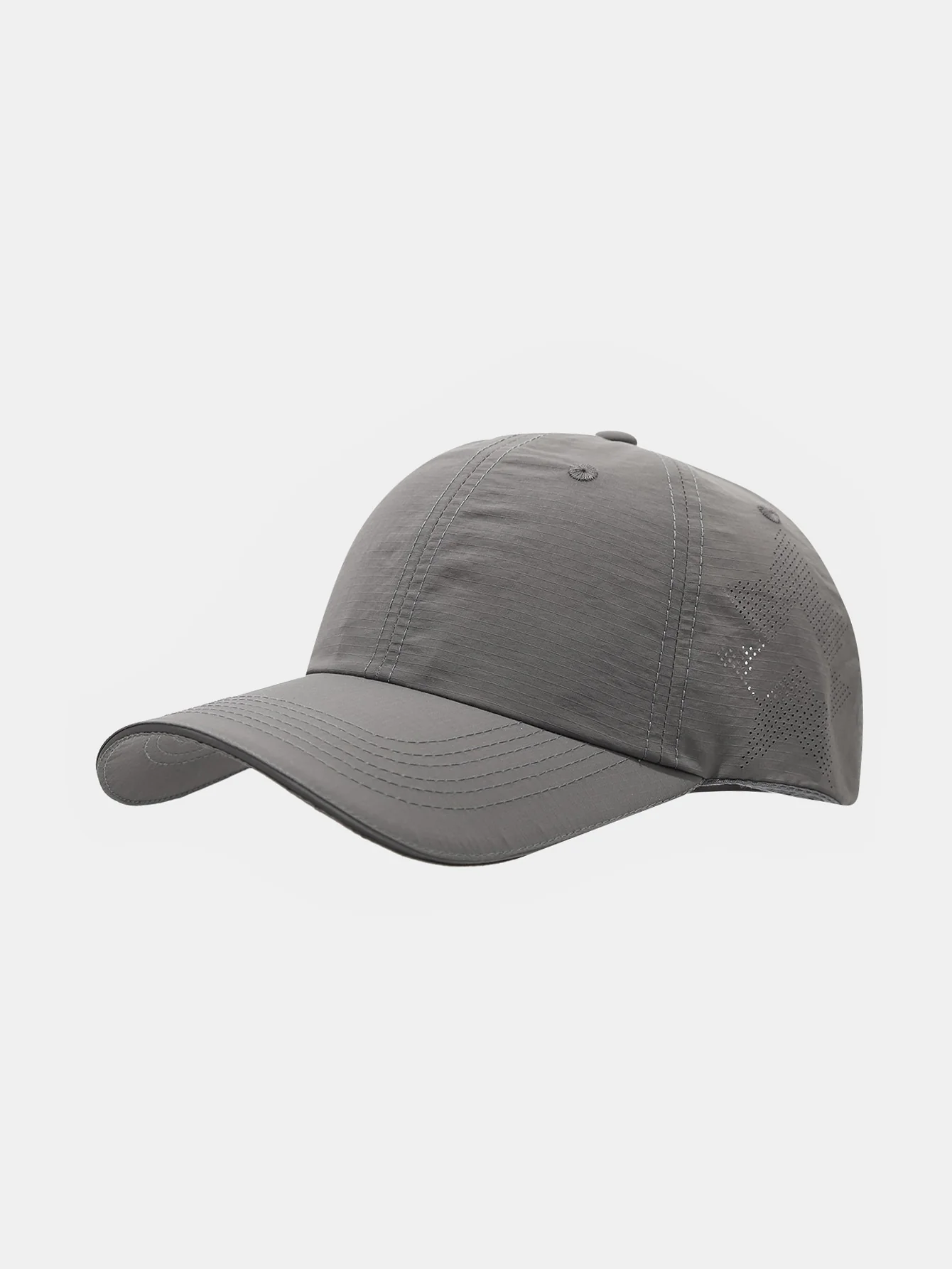 Einfarbige Mesh-Nylon-Baseballmütze - Image 9