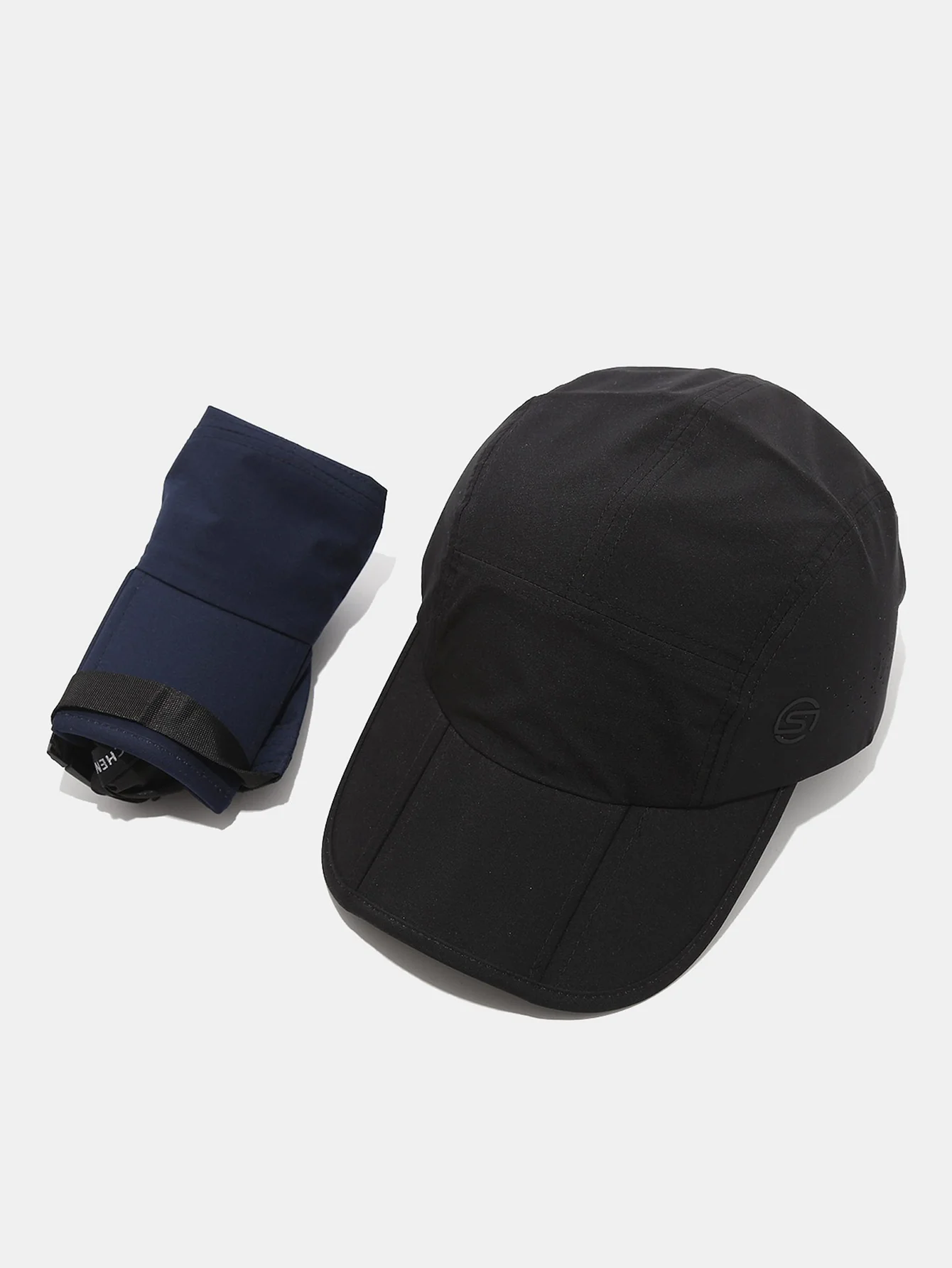 Einfarbige Nylon Schnell-Trocknende Baseballmütze - Image 10