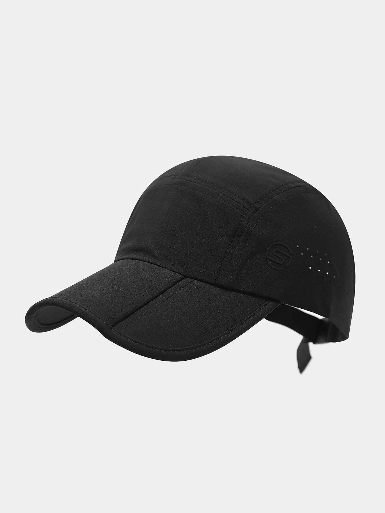 Einfarbige Nylon Schnell-Trocknende Baseballmütze - Image 3