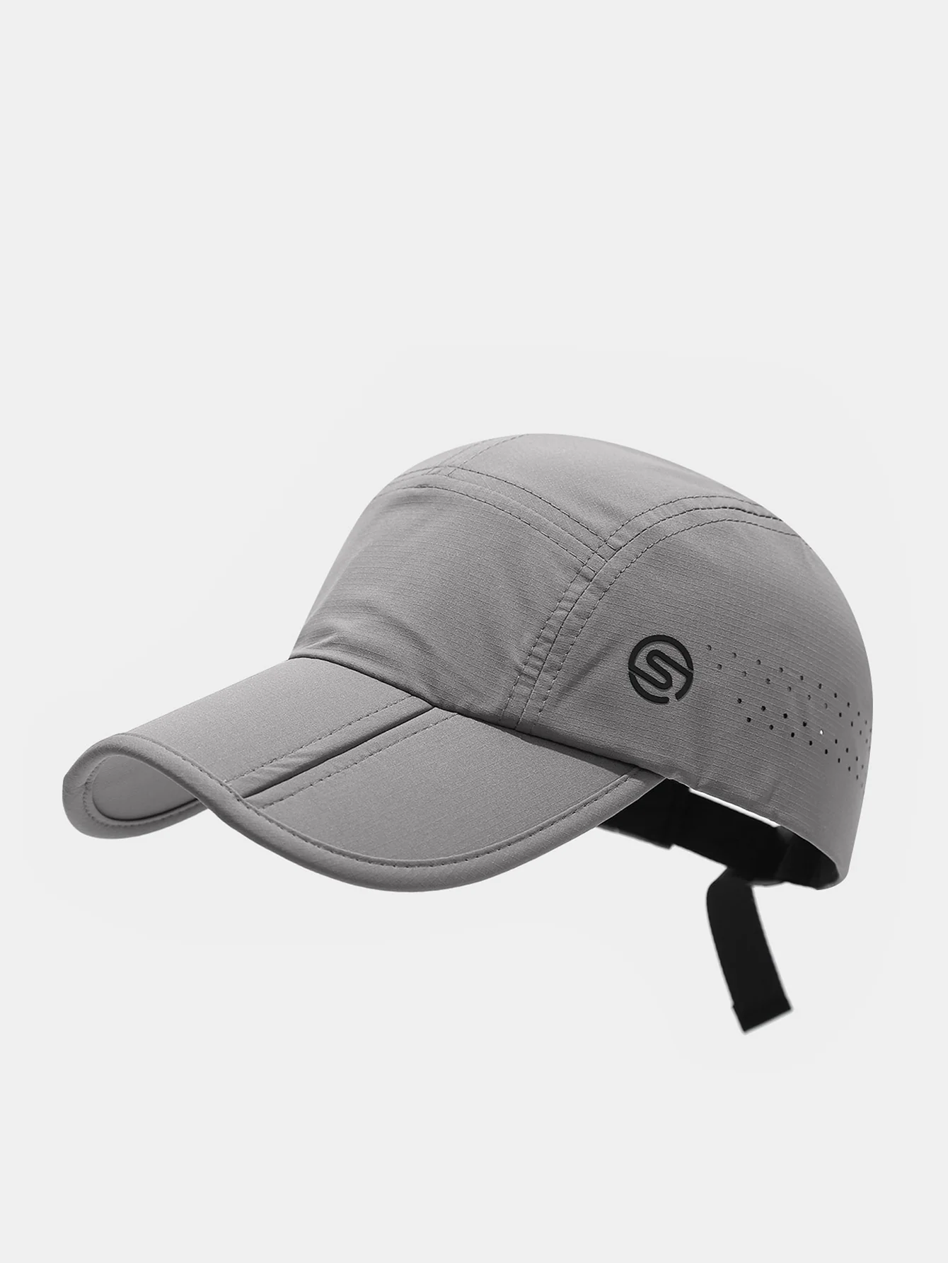 Einfarbige Nylon Schnell-Trocknende Baseballmütze - Image 4