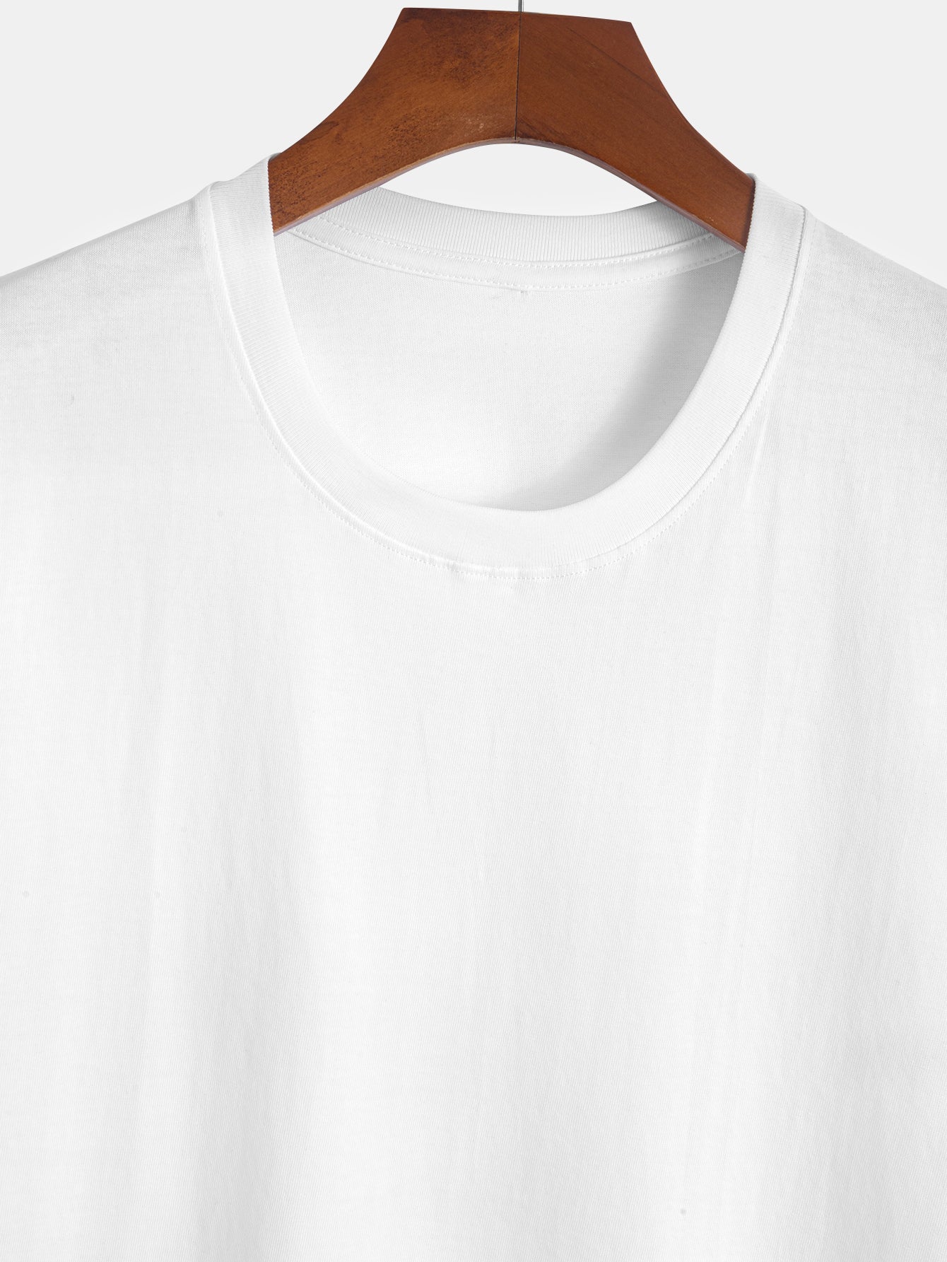 Solides ärmelloses T-Shirt aus Baumwolle - Image 11