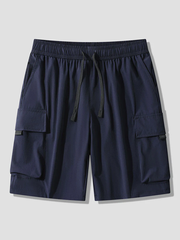 Solide Cargo-Shorts mit Kordelzug - Image 4
