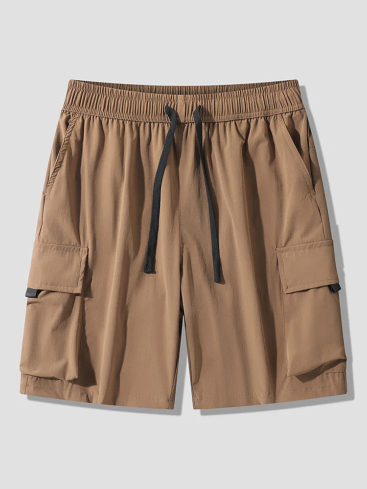 Solide Cargo-Shorts mit Kordelzug - Image 5