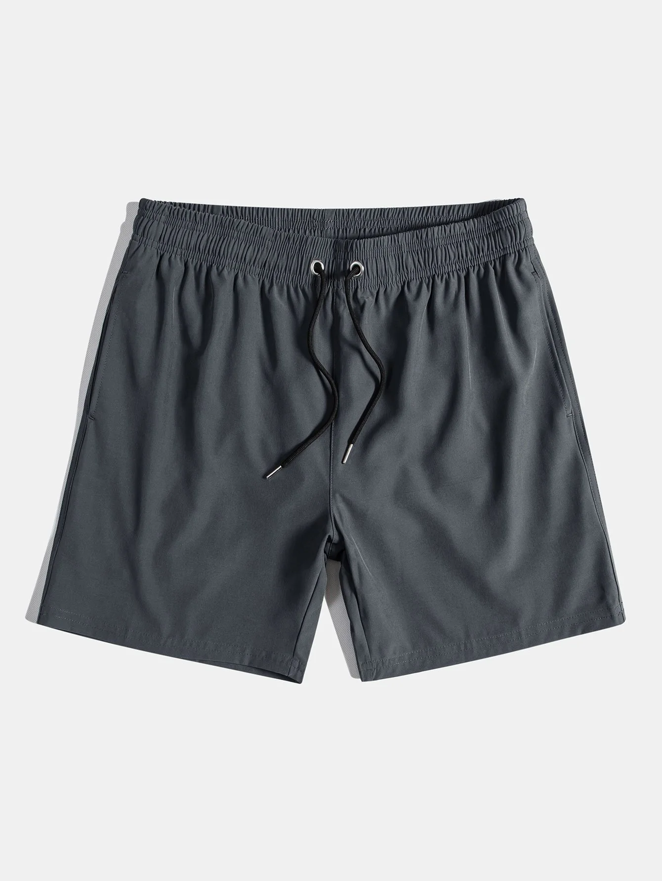 Einfache Badeshorts mit Kordelzug - Image 4